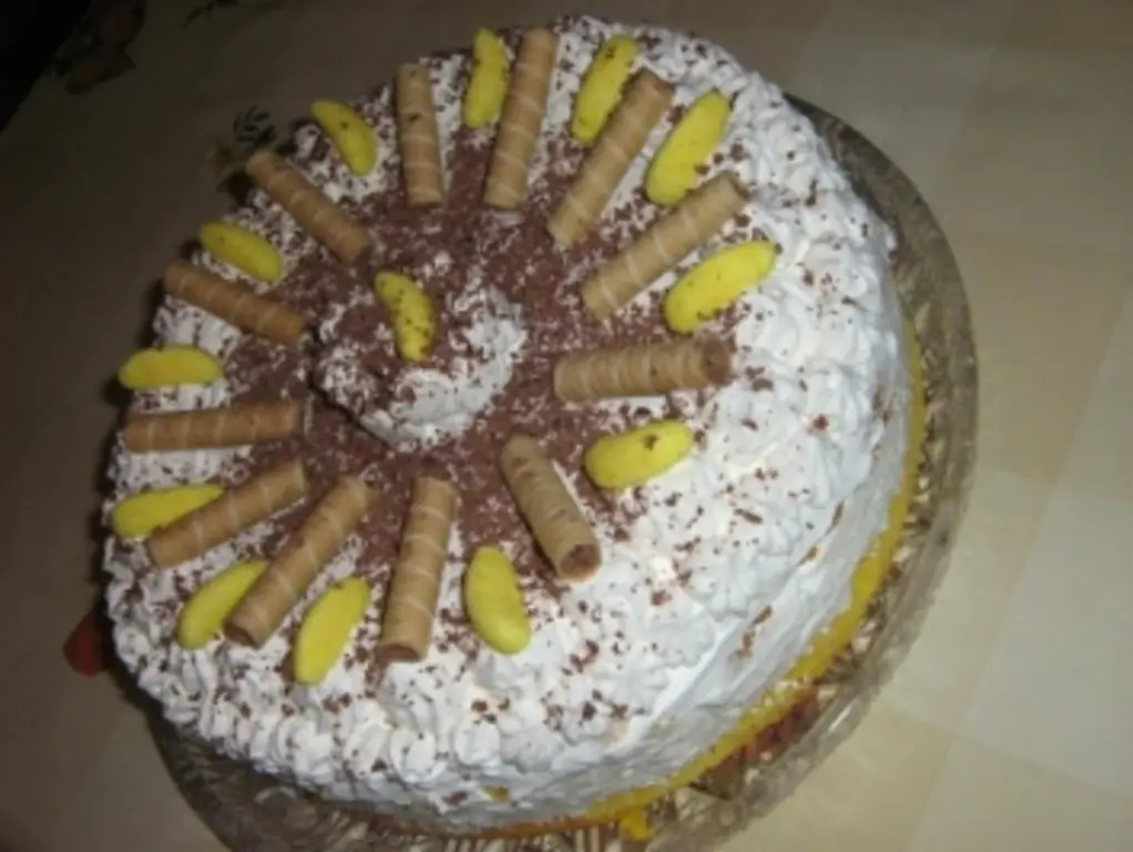 Банановый сплит-кейк