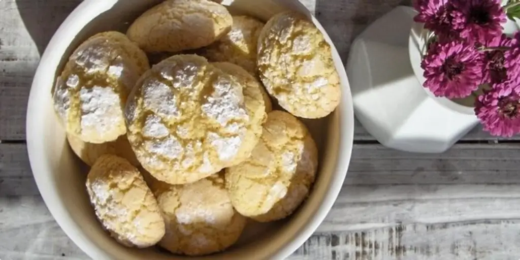 Горибас Марокканское печенье с манной крупой и кокосовой стружкой