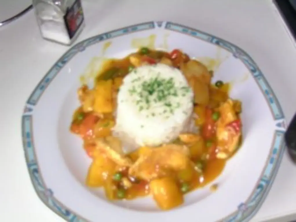 Куриное филе в манговом соусе