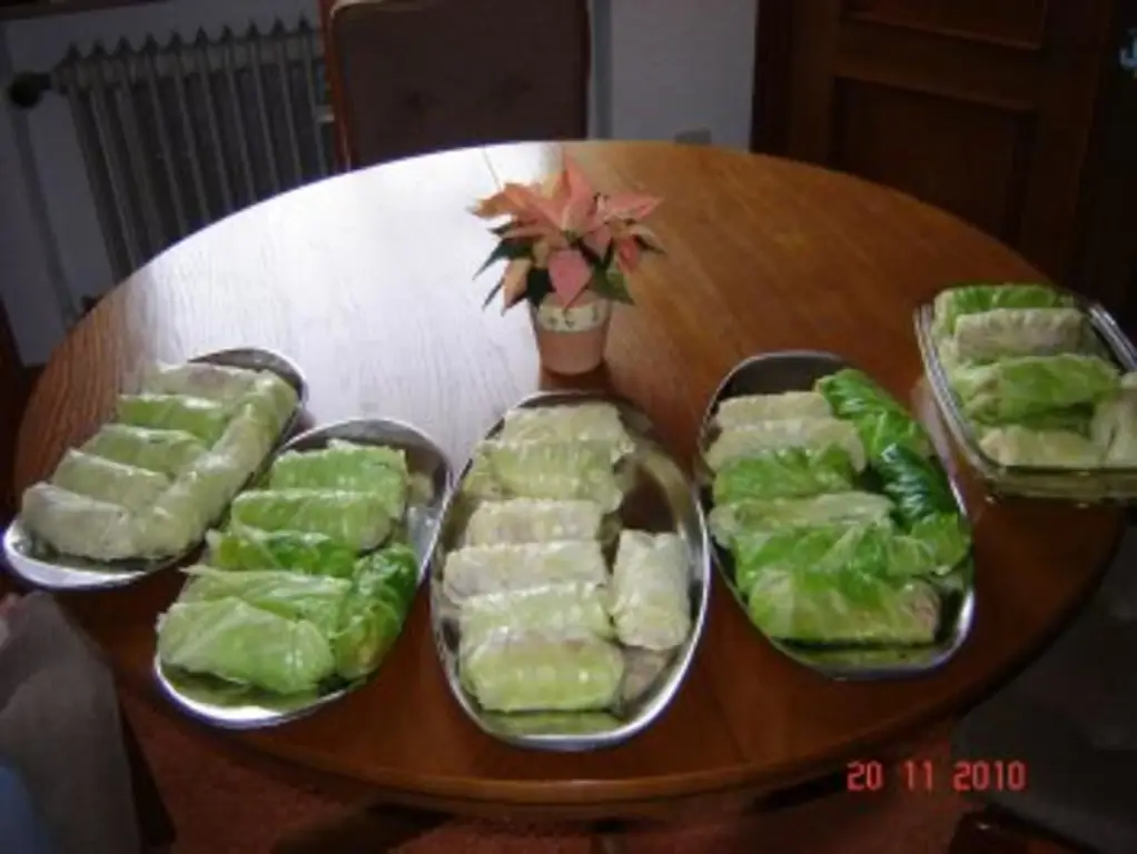 Мясо: Капустные оладьи