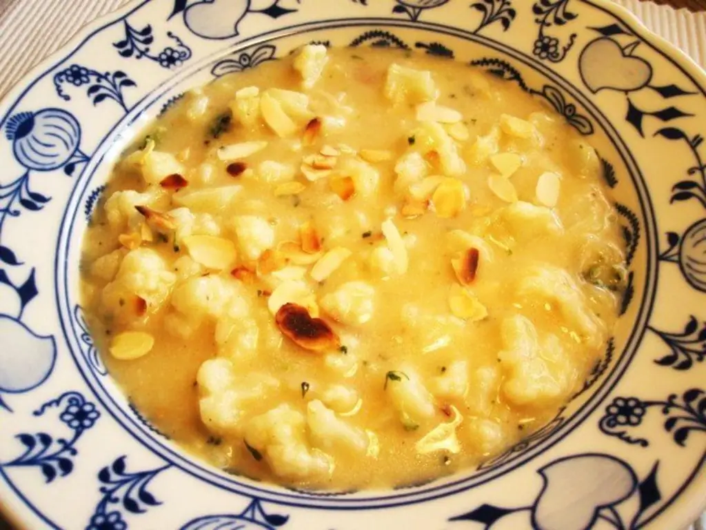 Крем-суп из цветной капусты