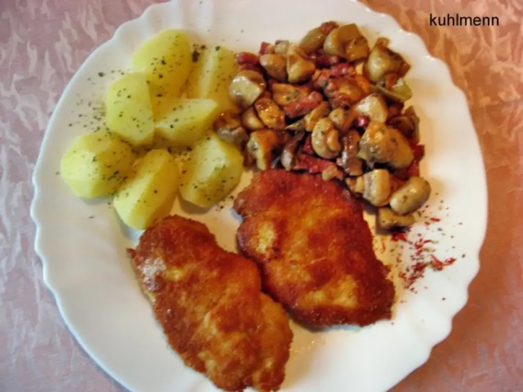 Куриный шницель