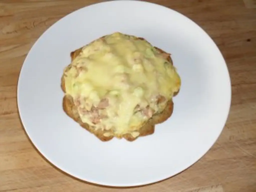 Вафельная пицца