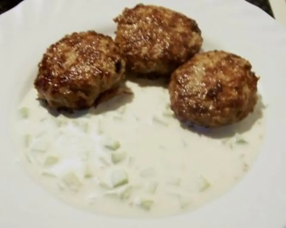 Приготовление: Греческие фрикадельки с соусом
