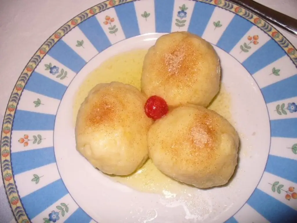 Вареники из сладкого картофеля