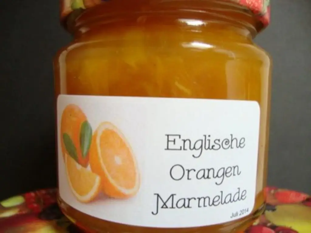 Английский апельсиновый мармелад