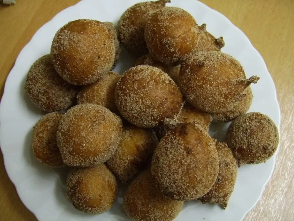 Кваркини с маргарином и сахаром