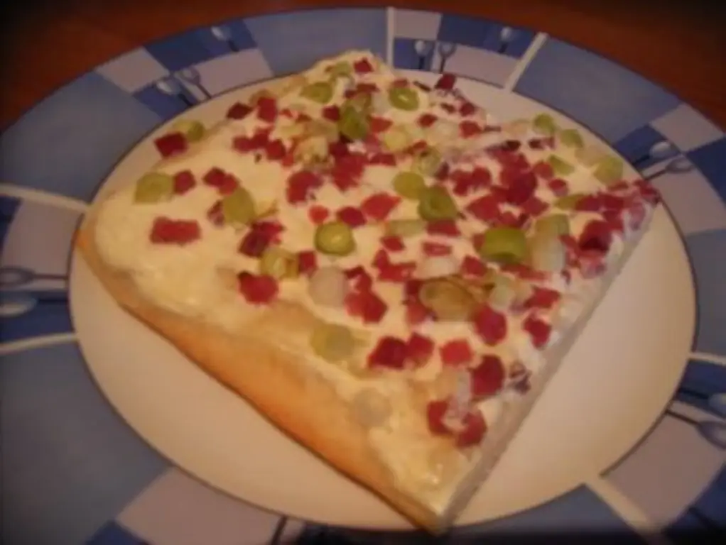 Мой быстрый тарт фламбе