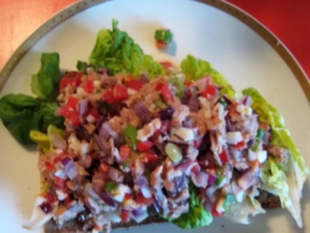 Мой салат с тунцом
