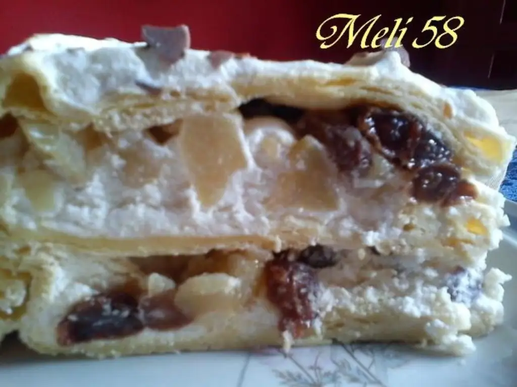 Выпечка: многослойное яблоко