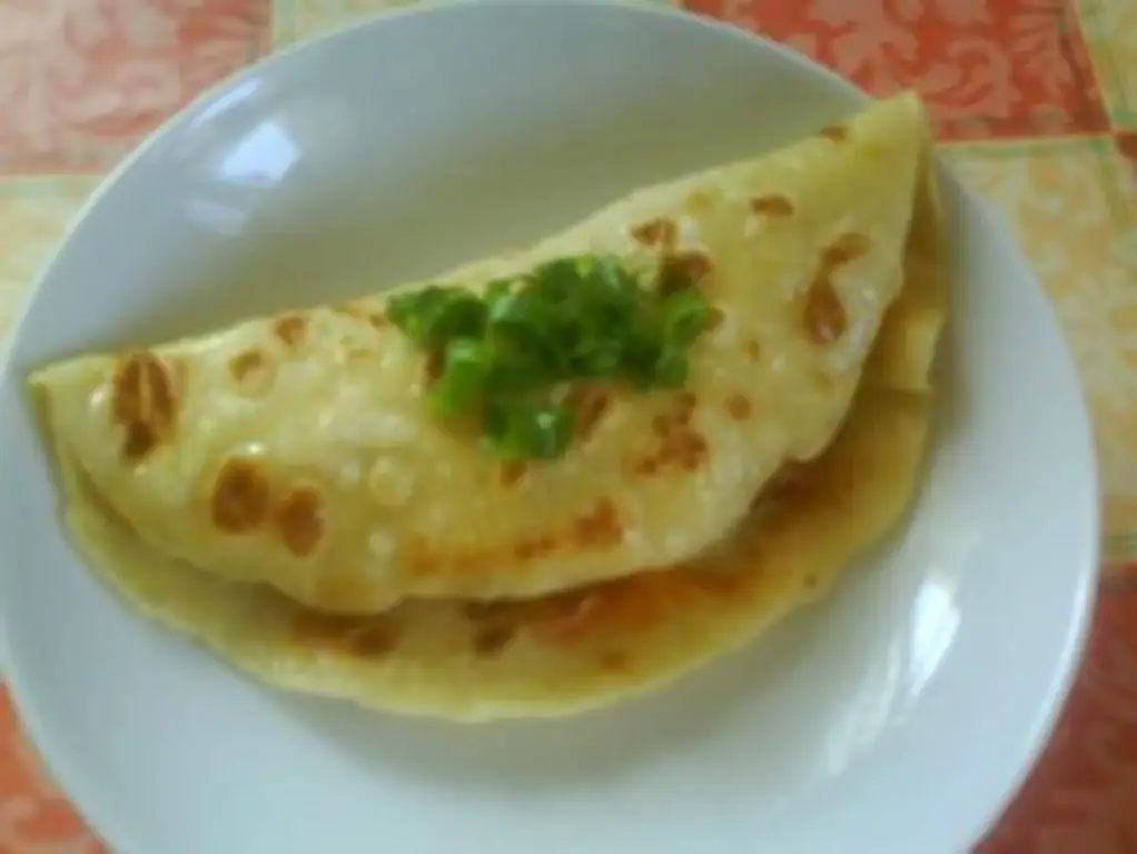 Тяжелые блины со сливочным сыром