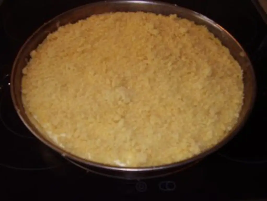 Чизкейк с посыпкой и абрикосами