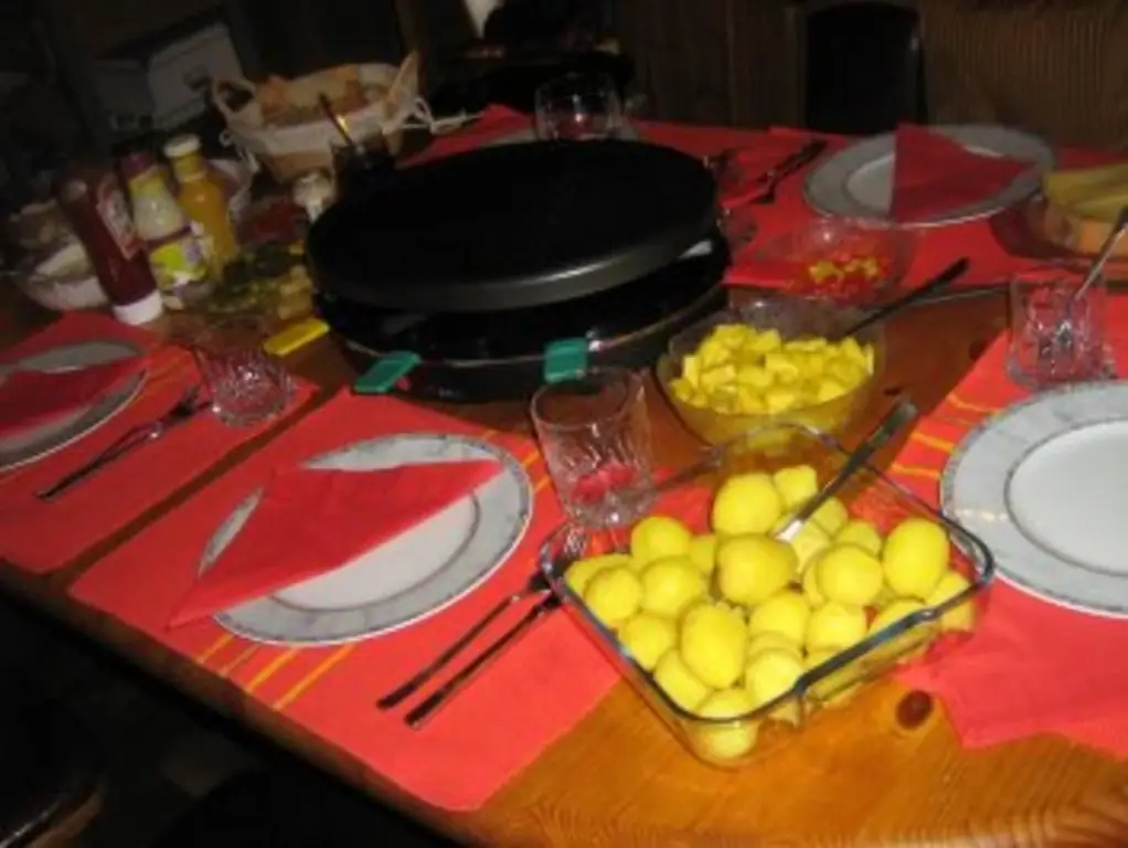 Raclette для нашей новогодней вечеринки