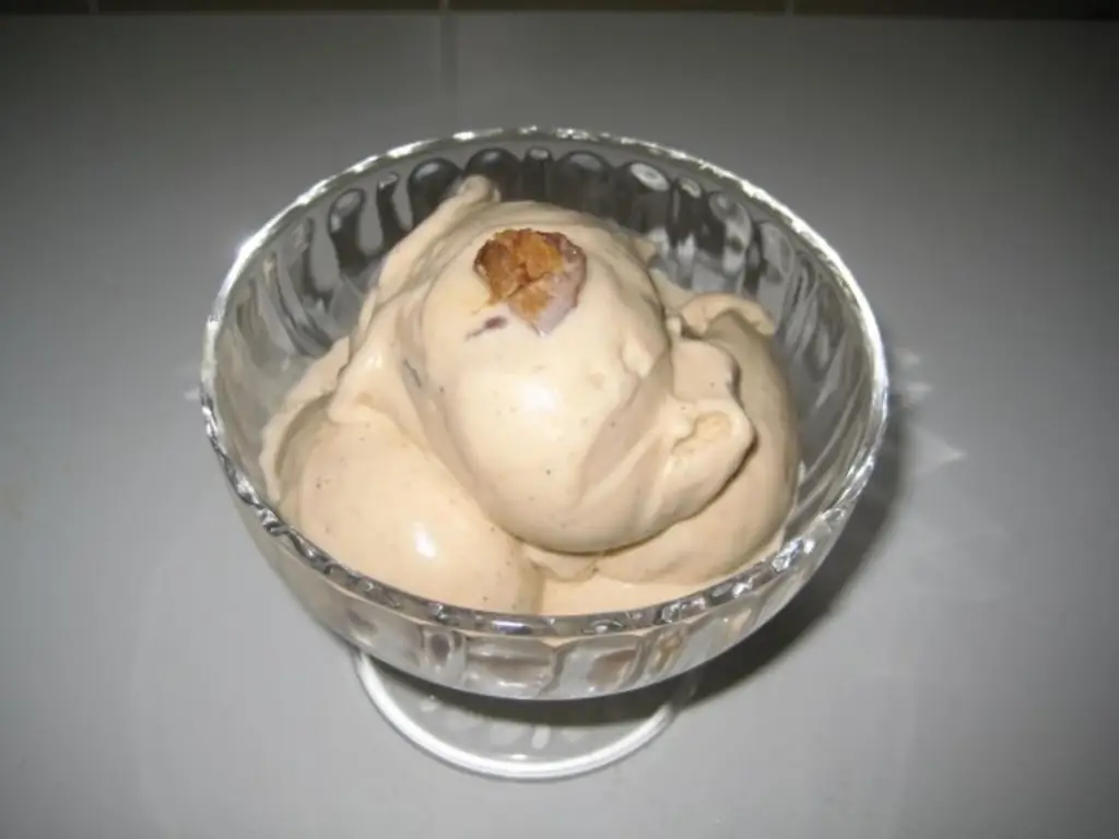 Каштановое мороженое