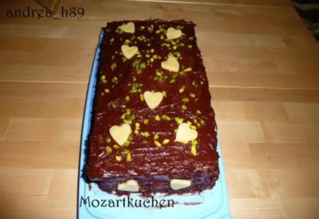 Mozartkuchen быстрая версия торта Моцарт