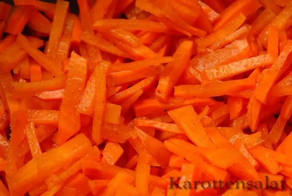 Морковный салат