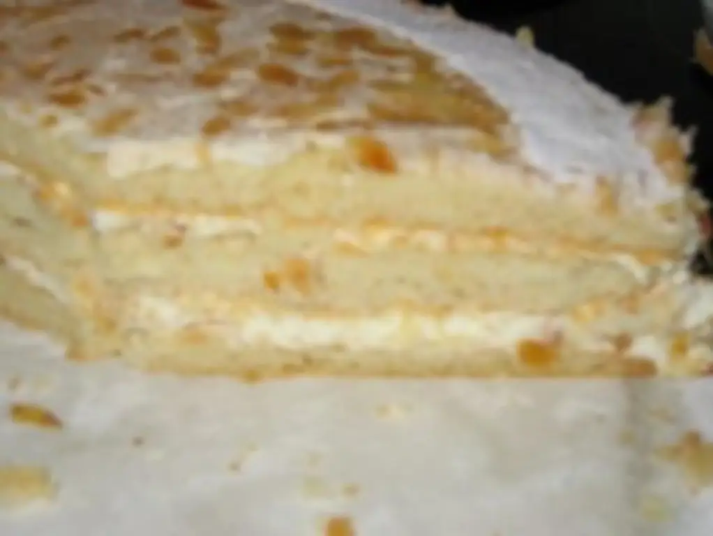 Райский пирог с маслом и сахаром