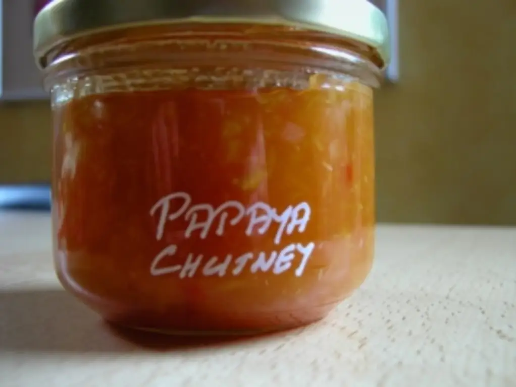 Чатни из папайи