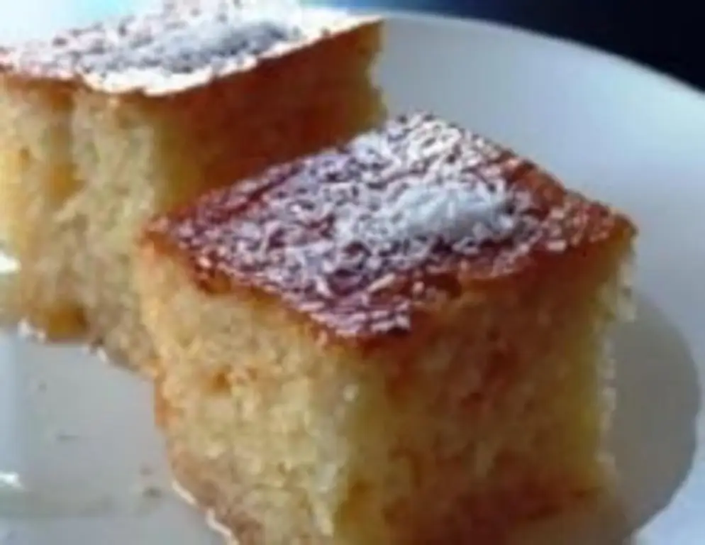Ревани с яйцами и сахаром