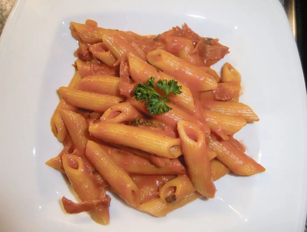 Penne alla Vodka (Пенне с водкой