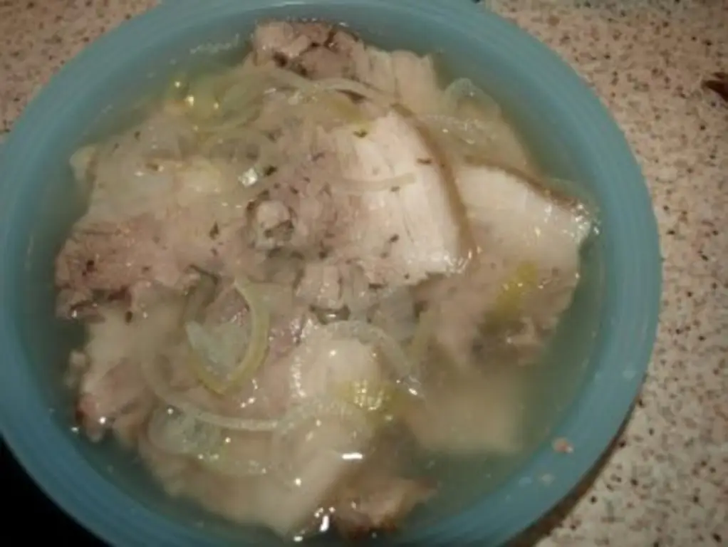 Кислые мясные остатки