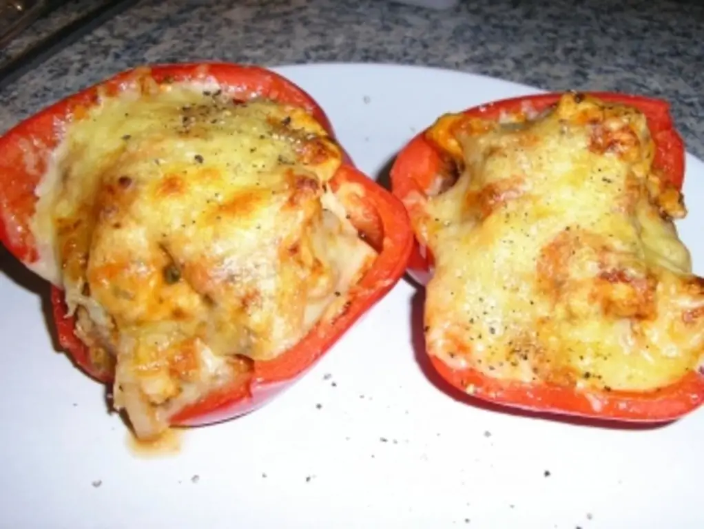 Перец, фаршированный птицей