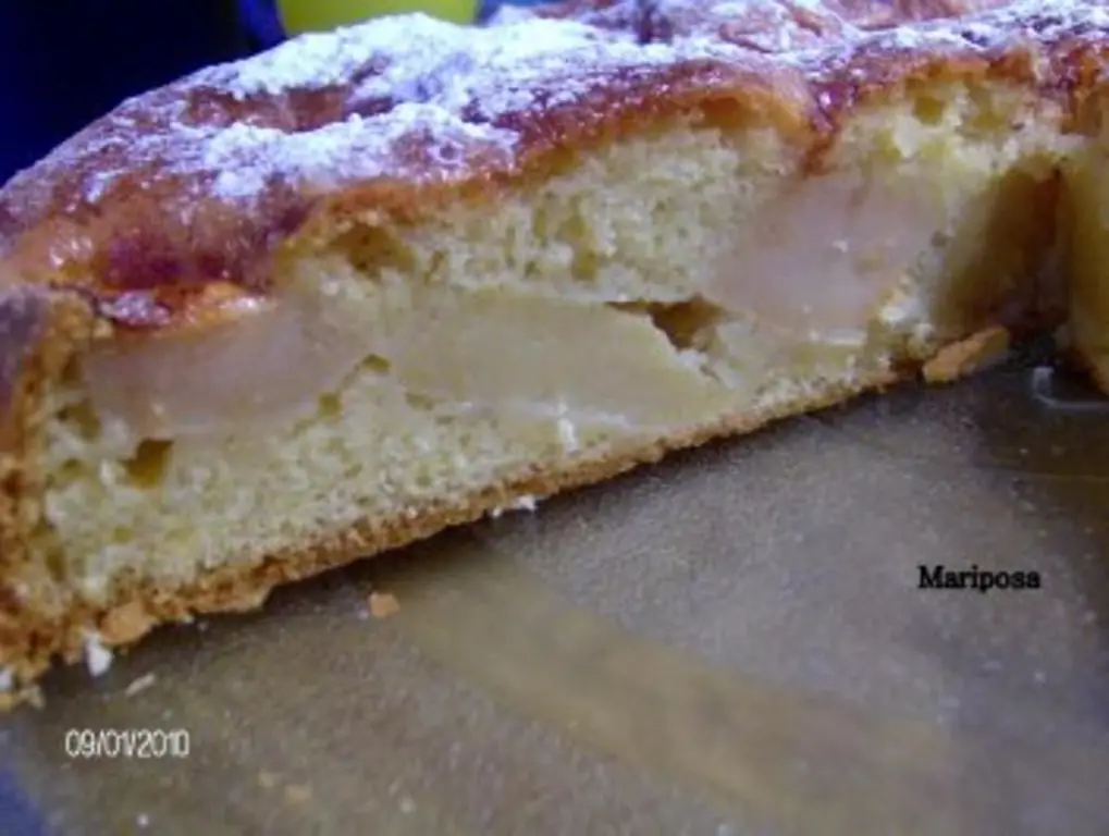 Apple Slip Cake Быстро и просто – бисквитное тесто