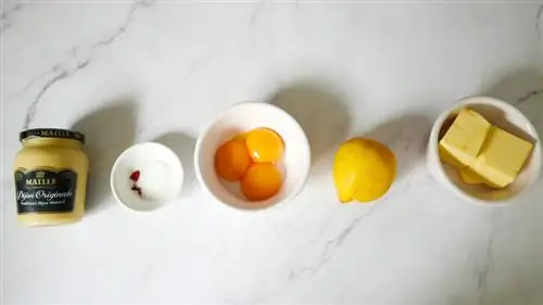 ингредиенты голландского соуса