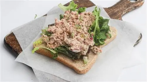Рецепт салата с тунцом