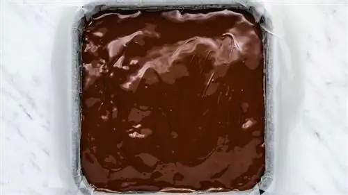 поливают растопленным шоколадом