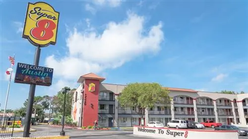 Мотель super 8 в Остине, Техас