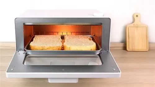 тостер в духовке тост