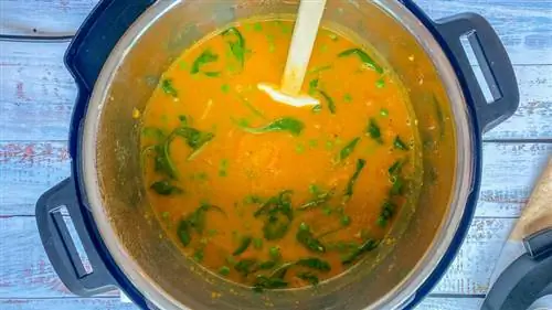 Сквош-карри в Instant Pot