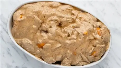 персиковый пудинг на сковороде