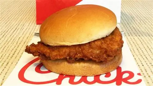 Куриный сэндвич Chick-fil-A