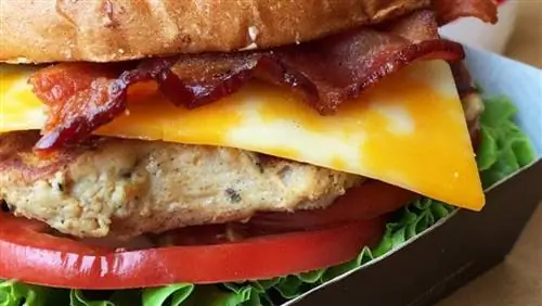 Клубный сэндвич с курицей на гриле Chick-fil-A