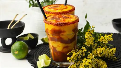 Рецепт сладкой и острой мангонады