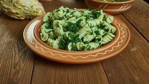 Паста с соусом песто Паста с соусом песто