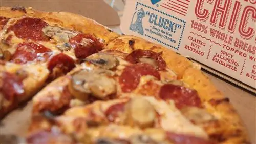 Самая низкокалорийная пицца Domino’s может вас удивить