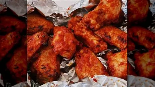 куриные крылышки домино