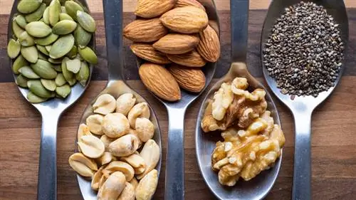 орехи и семена