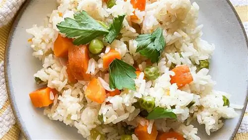 Легкий рецепт плова из запеченного риса