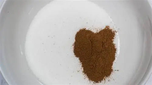 посыпка из сахара и корицы