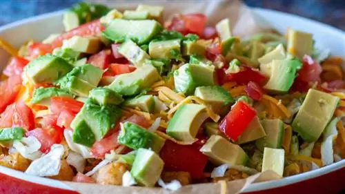 загруженная фритюрница totchos