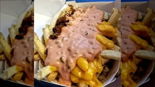 In-N-Out картофель фри в зверином стиле In-N-Out картофель фри в зверином стиле