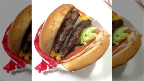 Бургер In-N-Out Бургер In-N-Out
