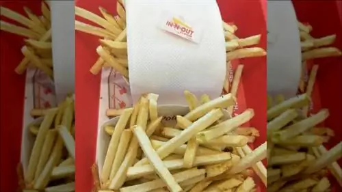 Картофель фри In-N-Out Картофель фри In-N-Out