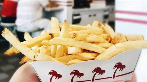 Картофель фри In-N-Out Картофель фри In-N-Out