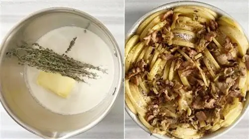 гребеный картофель с дополнительными ингредиентами гребеный картофель с дополнительными ингредиентами