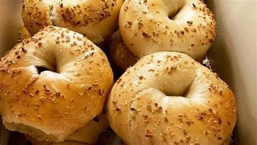 Чесночные рогалики